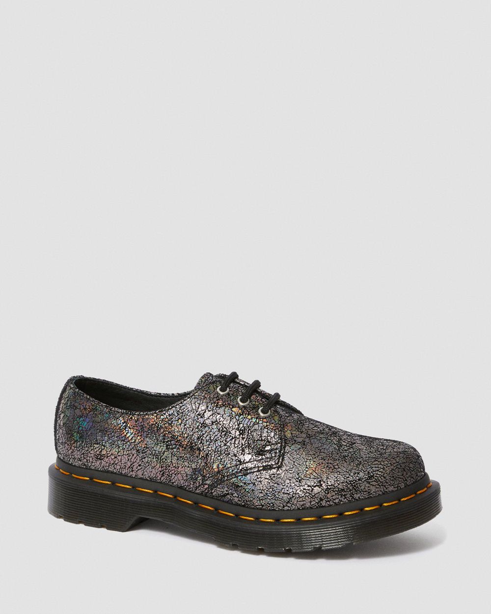 Dr Martens 1461 Metallic Kožené Oxford Topánky Damske ( Metal ) SK 892-AHEXBS